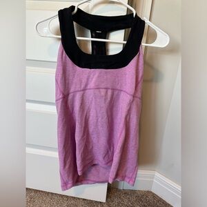 Lulu Lemon pink yoga tank